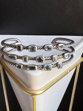 David Yurman blue topaz confetti bracelet